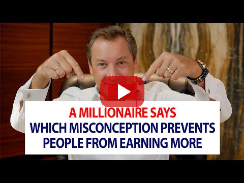 A millionaire says which misconception prevents people from earning more / Roman Vasilenko